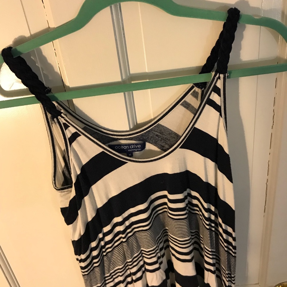 Navy tank top
